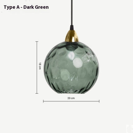 Modern Water-Wave Glass Ball Chandelier – Nordic Style | 10 Colours