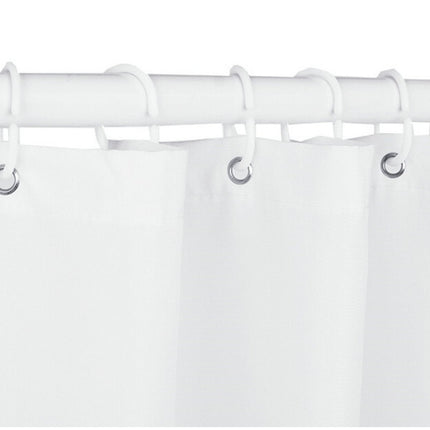 Ink painting waterproof and mildew proof bathroom curtain