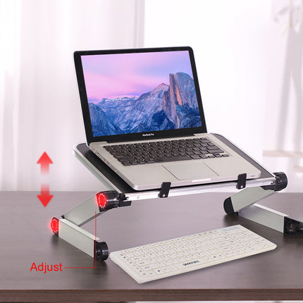 Foldable Laptop Stand Ergonomic Desk & Tablet Holder