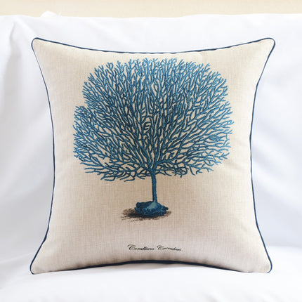 Ocean Series Cushion Cover – 45x45 Cotton Linen Mix