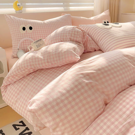 Big Eyes Bedding Set | Funny Cartoon Duvet Cover 👀