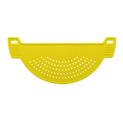 Fan-Shaped Drain Board – Multi-Purpose Plastic Kitchen Gadget | Red, Blue, Yellow