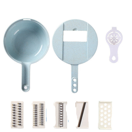 Multi-function Vegetable Cutting Tool Set – Shred, Grate, Peel, 4 Sets Available | Ikeame
