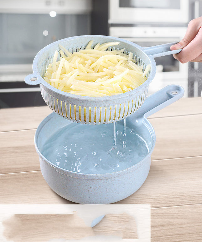 Multi-function Vegetable Cutting Tool Set – Shred, Grate, Peel, 4 Sets Available | Ikeame