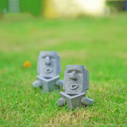 Moai Statue Pen Holder – Stone Style Desk Organiser