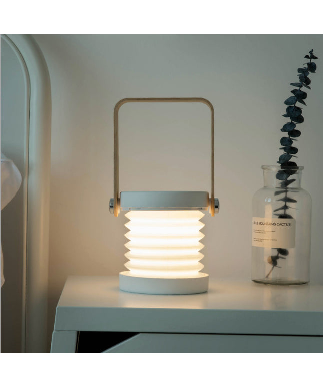 USB Rechargeable Expandable Lantern – Modern Touch Control Light | Ikeame