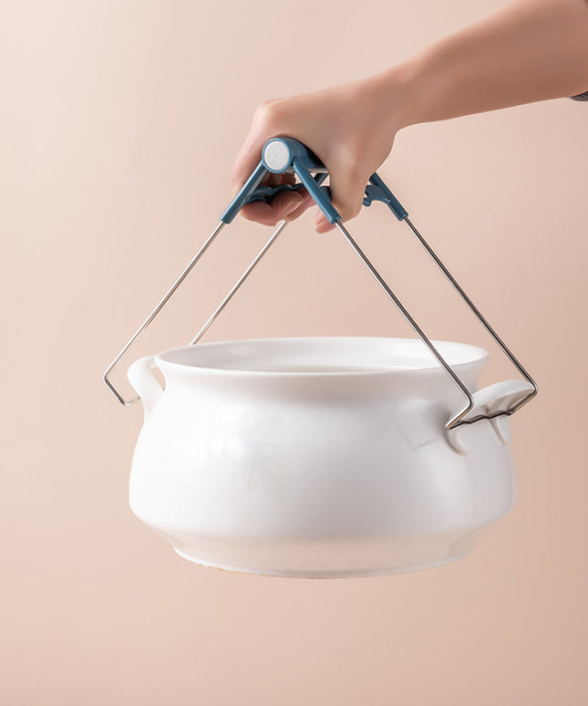 Anti-Scalding Bowl Clip Set | Heat Resistant Kitchen Tongs