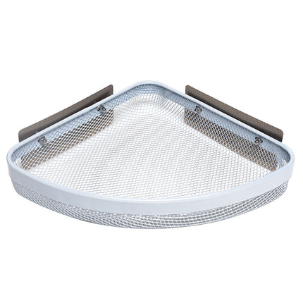 Punch-free Corner Stainless Steel Bathroom Shelf