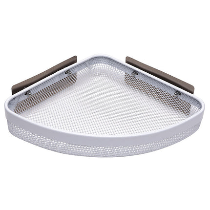Punch-free Corner Stainless Steel Bathroom Shelf