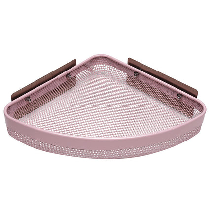 Punch-free Corner Stainless Steel Bathroom Shelf