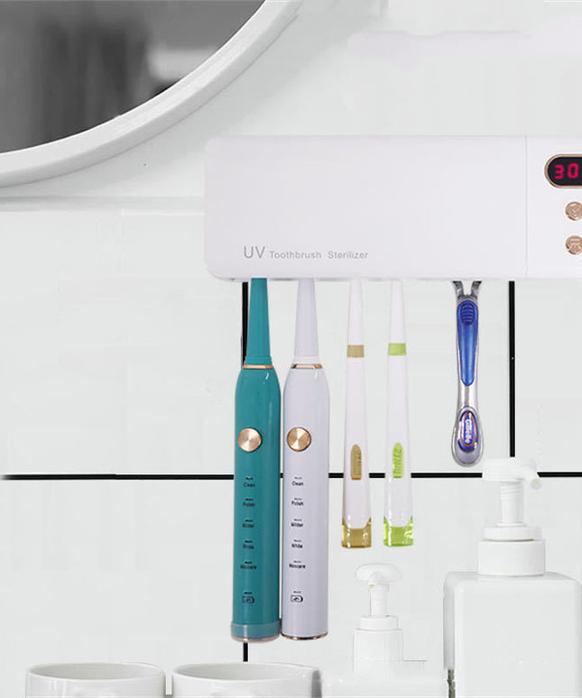 UV Toothbrush Steriliser – UVC Toothbrush Holder & Dryer | Ikeame