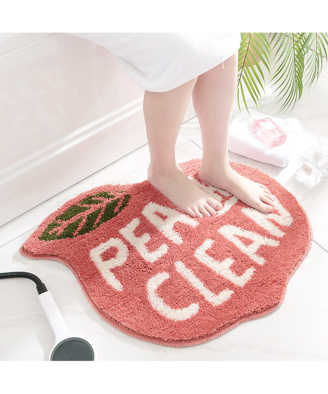 Water-Absorbent Non-Slip Mat For Bathroom Entrance