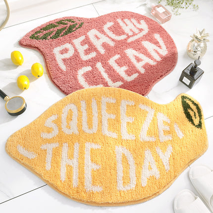 Water-Absorbent Non-Slip Mat For Bathroom Entrance