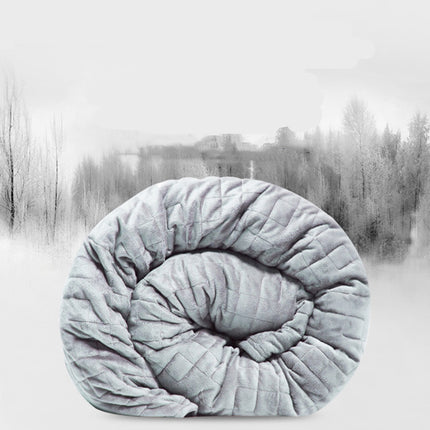 Grey Weighted Blanket – Calming Heavy Blanket for Restful Sleep (10kg / 15kg)