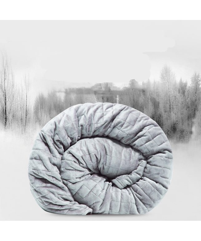 Grey Weighted Blanket – Calming Heavy Blanket for Restful Sleep (10kg / 15kg)