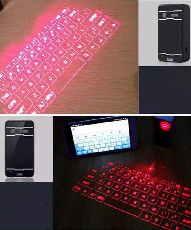 🔴 Laser Projection Keyboard – The Future of Typing
