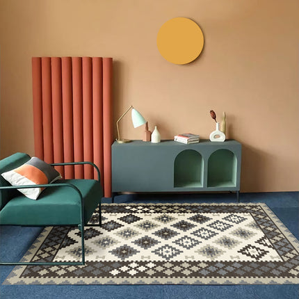 Bohemian Living Room Sofa Carpet | Nordic Folk Style Rug