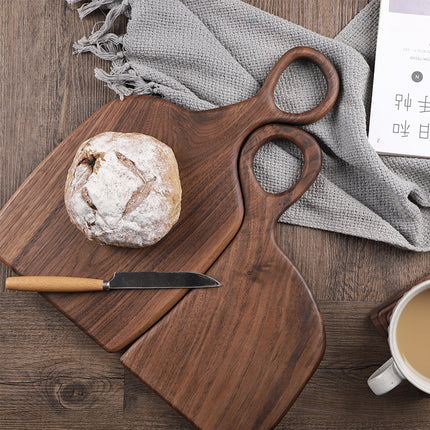 Black Walnut Cutting Board | Solid Wood Bread & Serving Board
