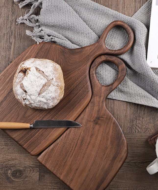 Black Walnut Cutting Board | Solid Wood Bread & Serving Board