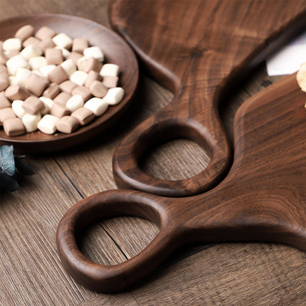 Black Walnut Cutting Board | Solid Wood Bread & Serving Board
