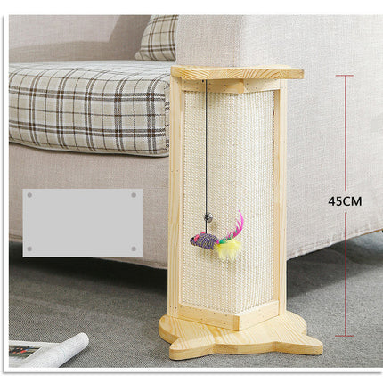 Cat Scratching Corner Board