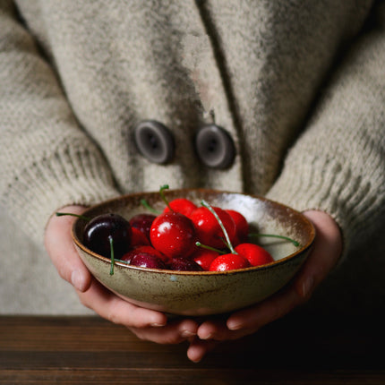 Handmade Japanese Clay Dishes 🍂 – Luxury Earthy Tableware
