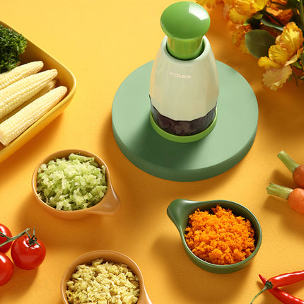 Manual Mini Food Mincer – Perfect for Garlic, Green, Compact | Ikeame
