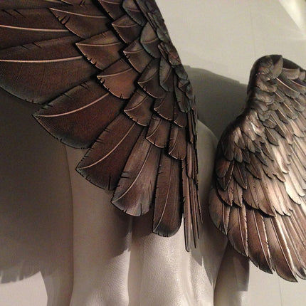 Angel Resin Wall Art – Decorative Hanging Wings Ornament | Ikeame