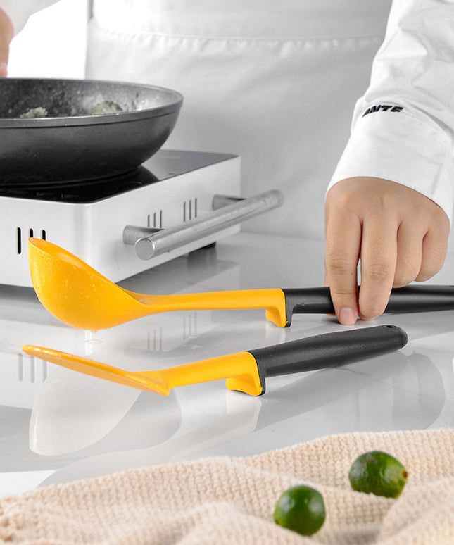 Silicone Kitchen Utensil Set with Holder | 10 Piece Cooking Tools