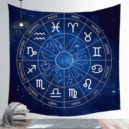Astrology Tapestry | Starry Sky Celestial Wall Hanging