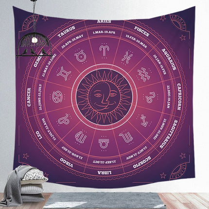 Astrology Tapestry | Starry Sky Celestial Wall Hanging
