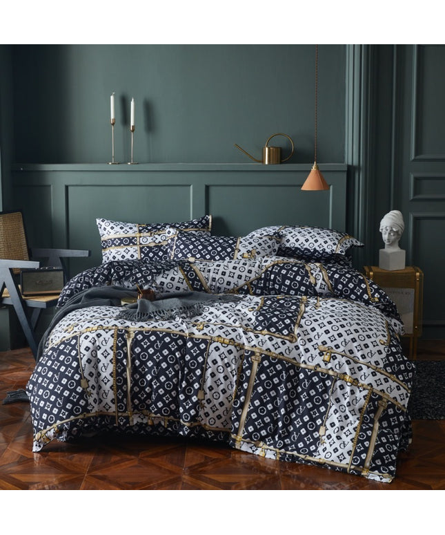 Aloe Cotton 4-Piece Bedding Set – Soft Skin-Friendly Bedding | Ikeame