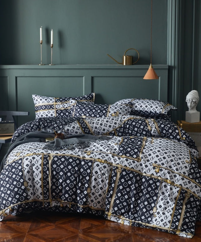 Aloe Cotton 4-Piece Bedding Set – Soft Skin-Friendly Bedding | Ikeame