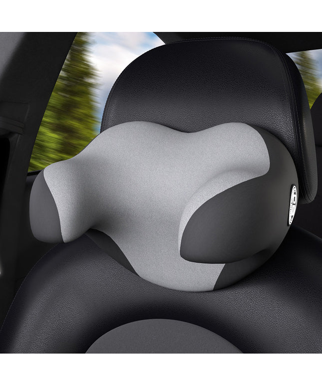 Car U-Shaped Memory Foam Headrest – Neck & Back Support Pillow | Ikeame