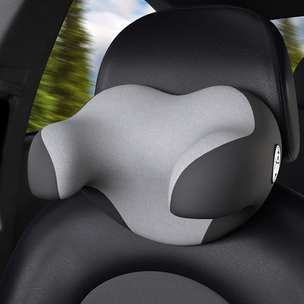 Car U-Shaped Memory Foam Headrest – Neck & Back Support Pillow | Ikeame