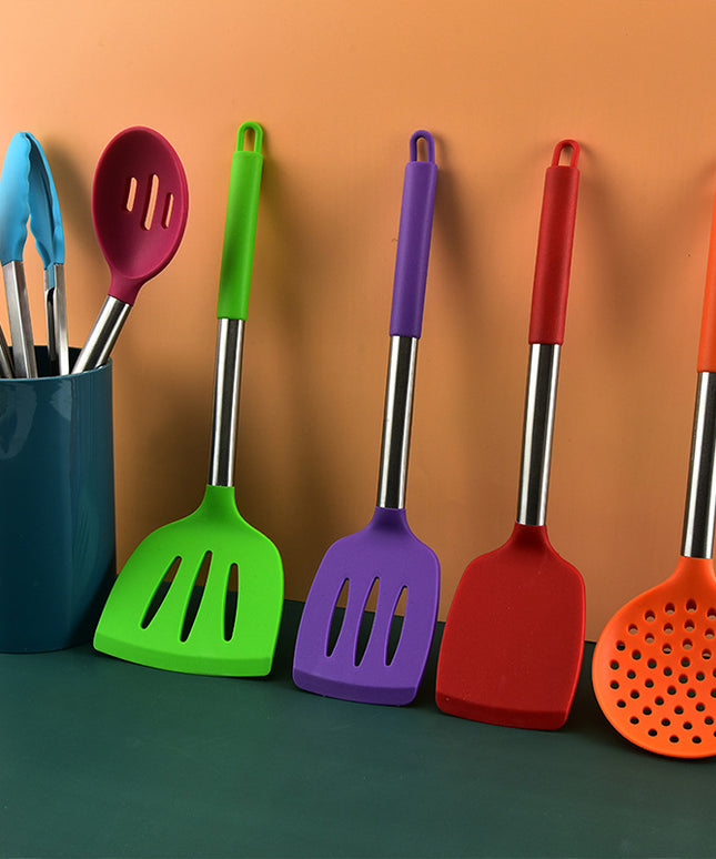 14 Piece Silicone Kitchen Utensil Set | Non Stick Cooking Tools