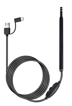 HD Digital 3-in-1 USB In-Ear Endoscope – Ear Wax Cleaning & Multi-Use Inspection Tool