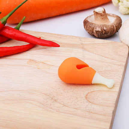 Spill Preventer 🍗🥕🌶️ – Chicken, Carrot or Chilli Pepper Silicone Lid Gadget