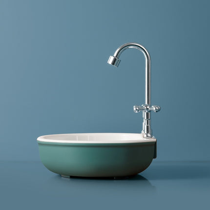 Creative Faucet Sink Soap Box Bathroom Non-Perforated Viscose Drain Double-Layer Soap Box