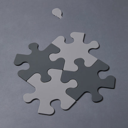 Puzzle Silicone Heat Pad 🧩 – Anti-Scald, Non-Slip, 4 Colours