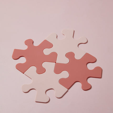 Puzzle Silicone Heat Pad 🧩 – Anti-Scald, Non-Slip, 4 Colours