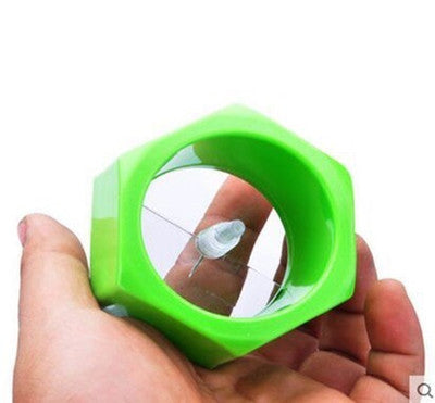 Spiral Knife Vegetable Cutter – Cucumber & Veggie Slicer | Yellow or Green
