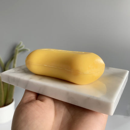 Marble Soap Box Creative Decoration Bathroom Toilet Soap Box Drain