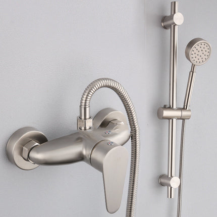 Stainless Steel Shower Faucet – Hot & Cold Mixing Tap | Ikeame
