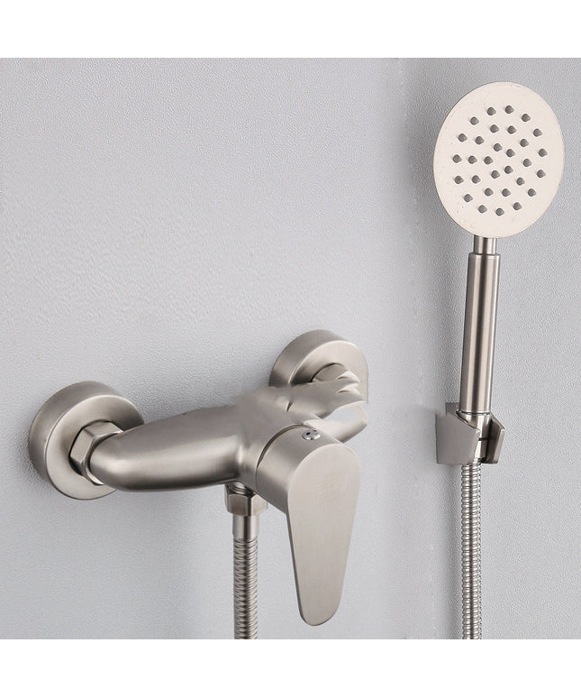 Stainless Steel Shower Faucet – Hot & Cold Mixing Tap | Ikeame