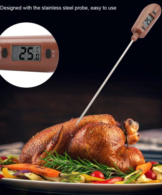 Digital Thermometer Spatula | Cooking & BBQ Temperature Tool