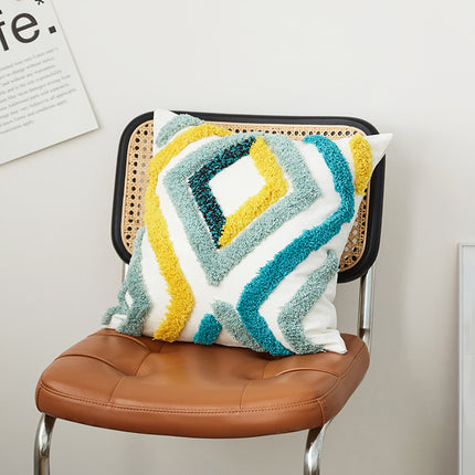 Tufted Nordic Geometric Cushion Covers – 2 Designs