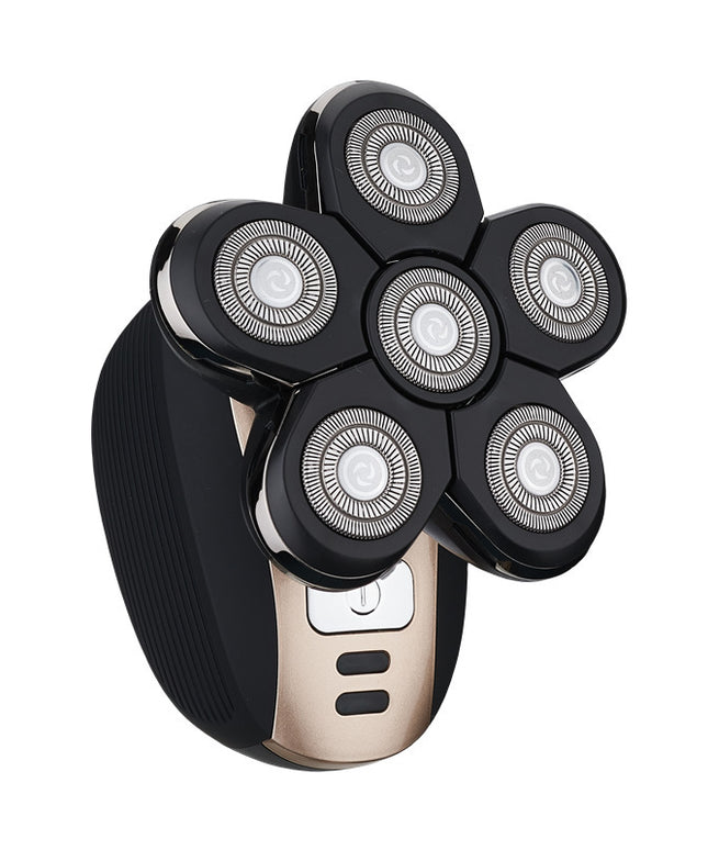 Smart Digital Electric Shaver – Rechargeable 5-Head Grooming Tool | Ikeame