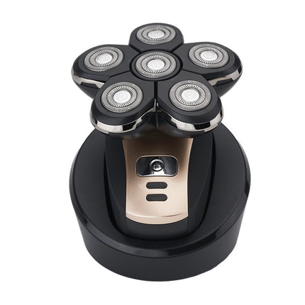 Smart Digital Electric Shaver – Rechargeable 5-Head Grooming Tool | Ikeame