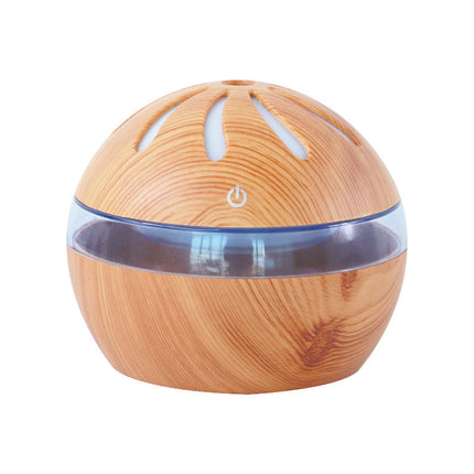 Large Capacity Aroma Diffuser & Humidifier – USB Powered (Coffee / Light Brown)